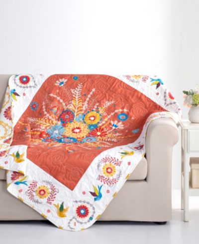 Двусторонний плед Greenland Home Fashions Topanga Bohemian, 50" x 60"