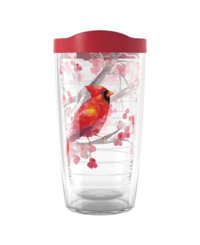 Термокружка Tervis Christmas Holiday Cardinal and Berry Branches, 16oz, Classic
