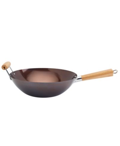 Вок INFUSE Asian Carbon Steel 13.75" with Assist Handle