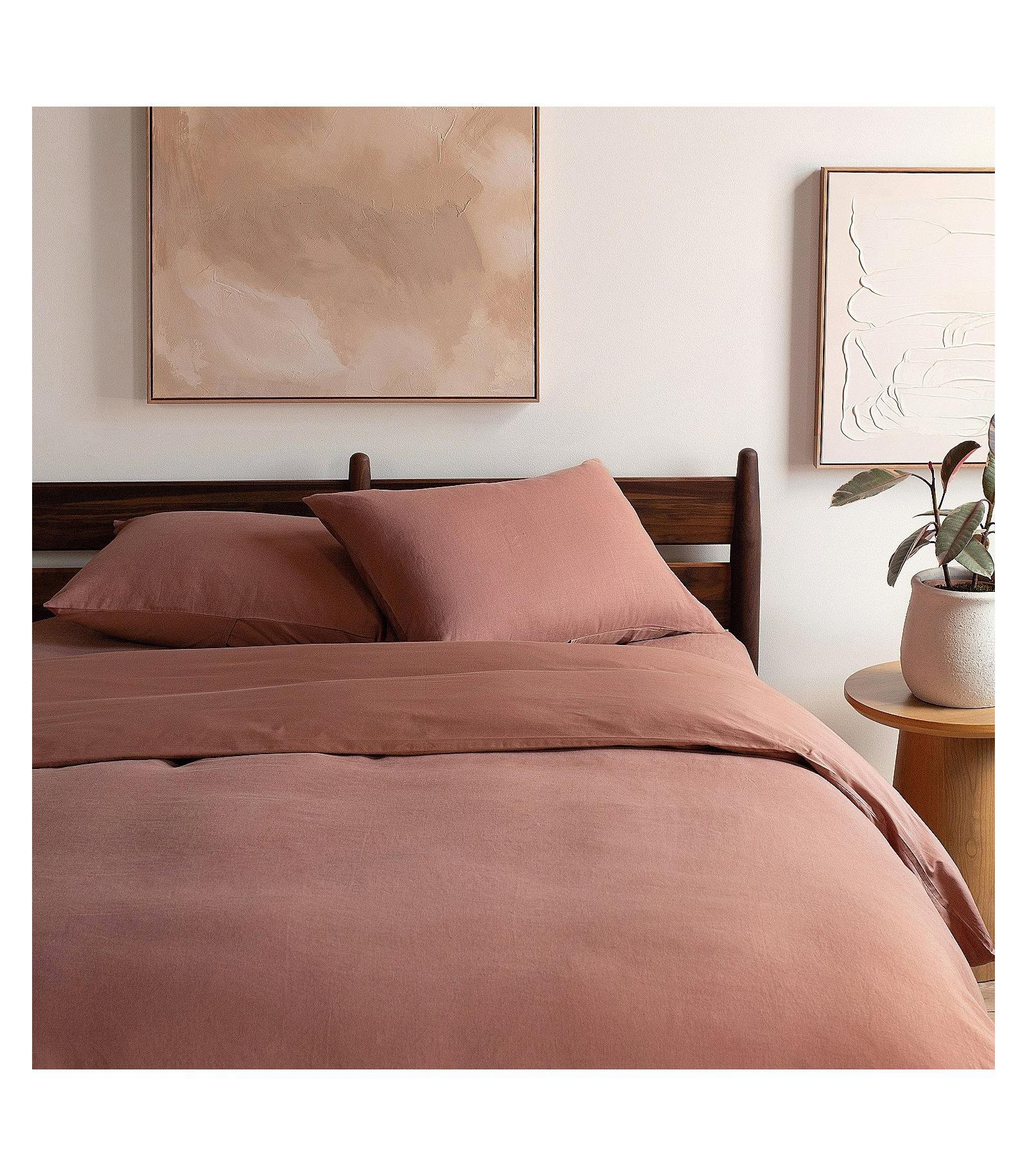 Комплект из 3 предметов Bokser Home French Linen and Cotton Duvet & Sham, Full/Queen