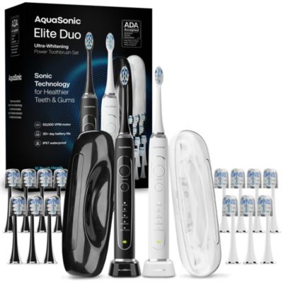 Электрическая зубная щетка Aquasonic Elite Duo
