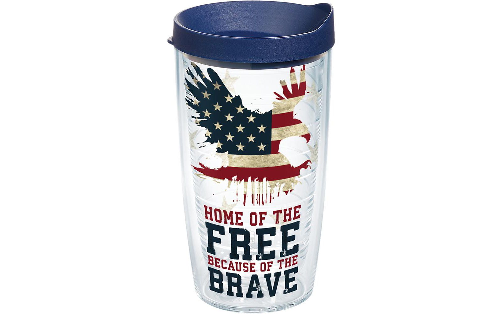 Tervis Tumbler термокружка Tervis Home of the Free, 16oz, Classic, двойные стенки