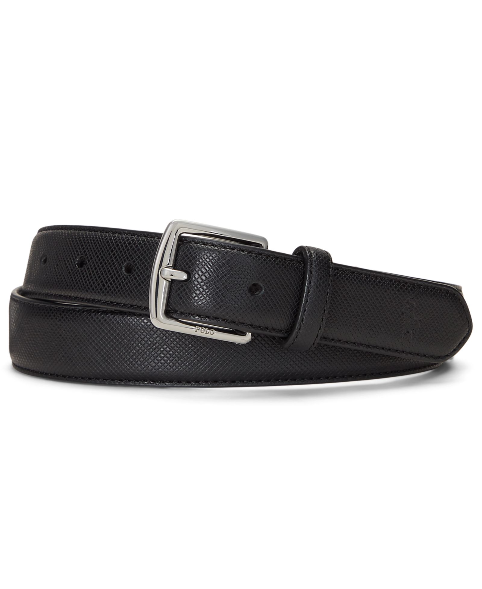 Polo Ralph Lauren Men's Saffiano Leather Belt