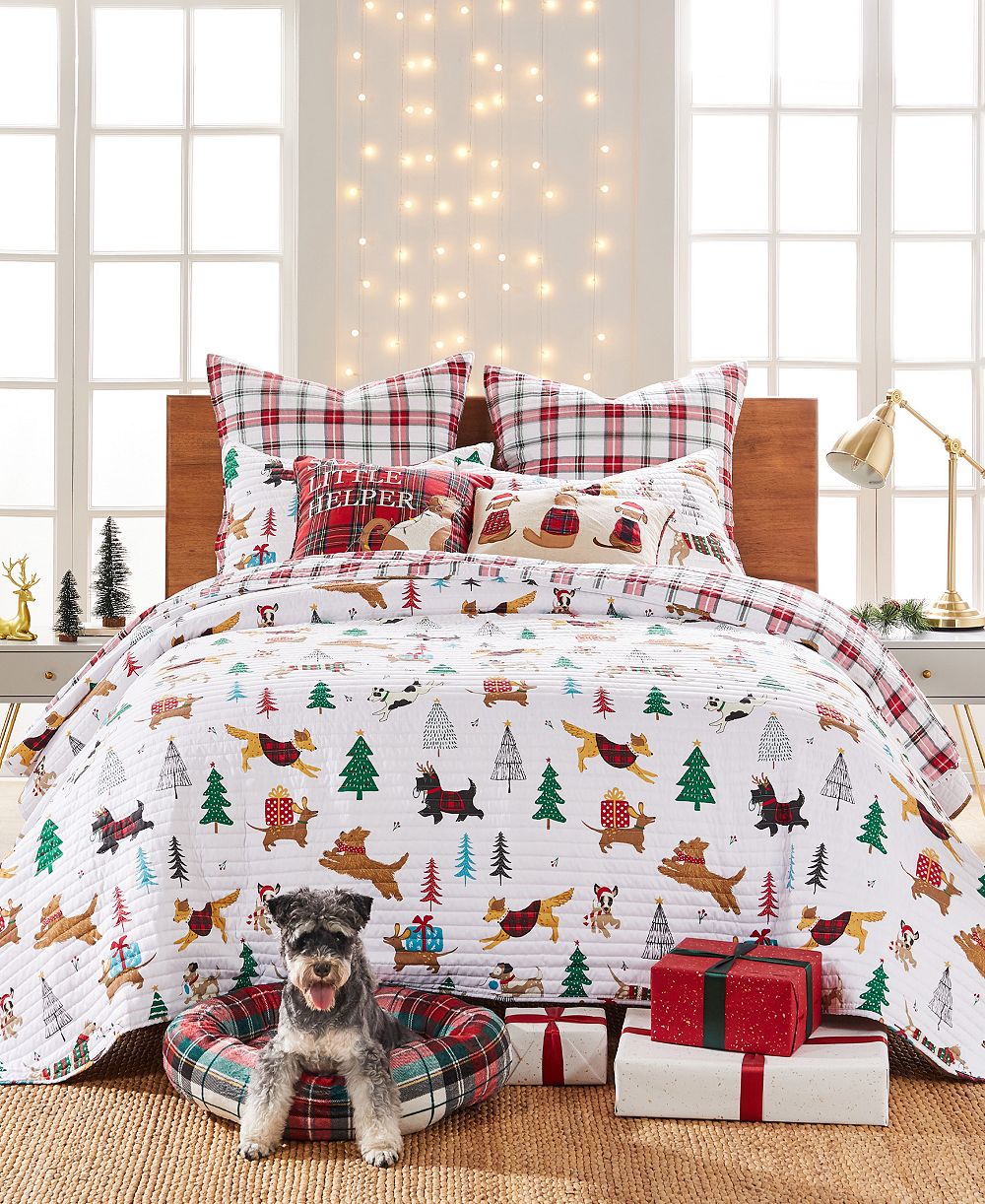 Levtex Home Jingle Paws Reversible 2-Pc. Quilt Set, Twin/Twin XL