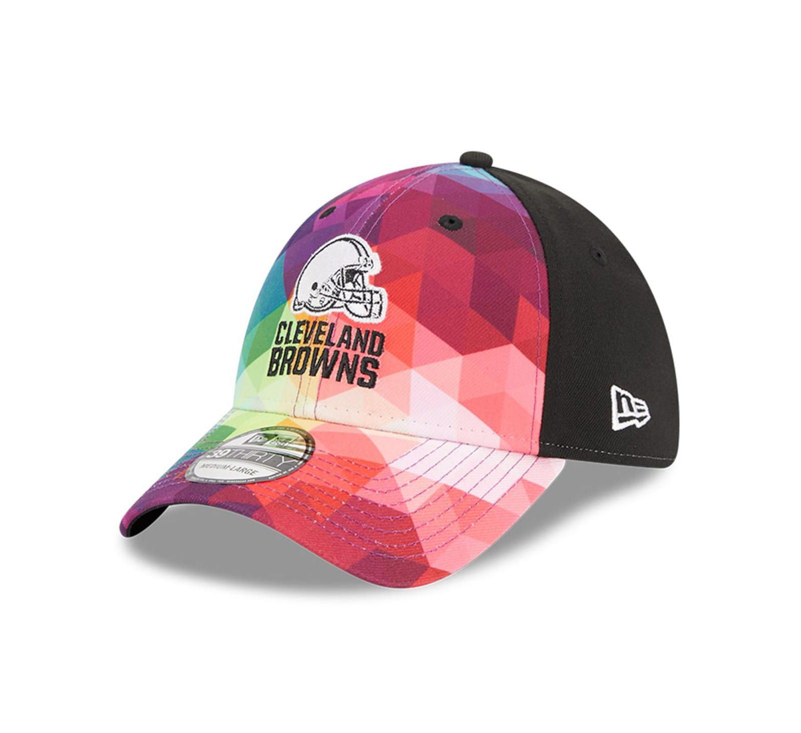 New Era кепка 39THIRTY Flex Multicolor, Black Cleveland Browns 2023 NFL Crucial Catch для мужчин и женщин