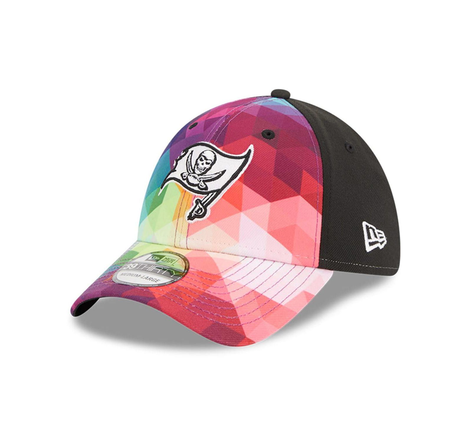 Men's and Women's New Era Multicolor, Black Tampa Bay Buccaneers 2023 NFL Crucial Catch 39THIRTY Flex Hat