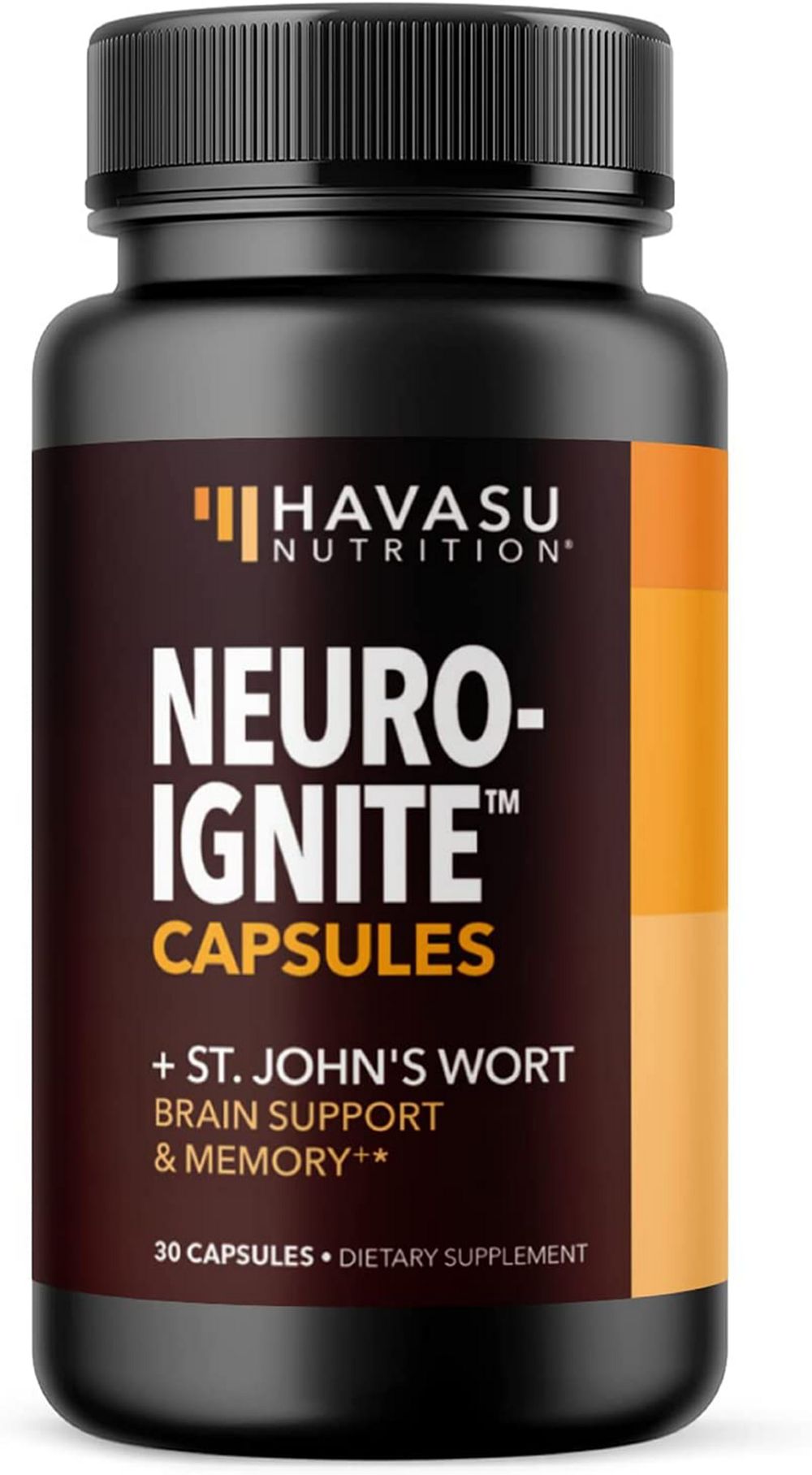 Havasu Nutrition NeuroIgnite капсулы с Зверобоем, добавка для поддержки мозга и памяти, 30 шт