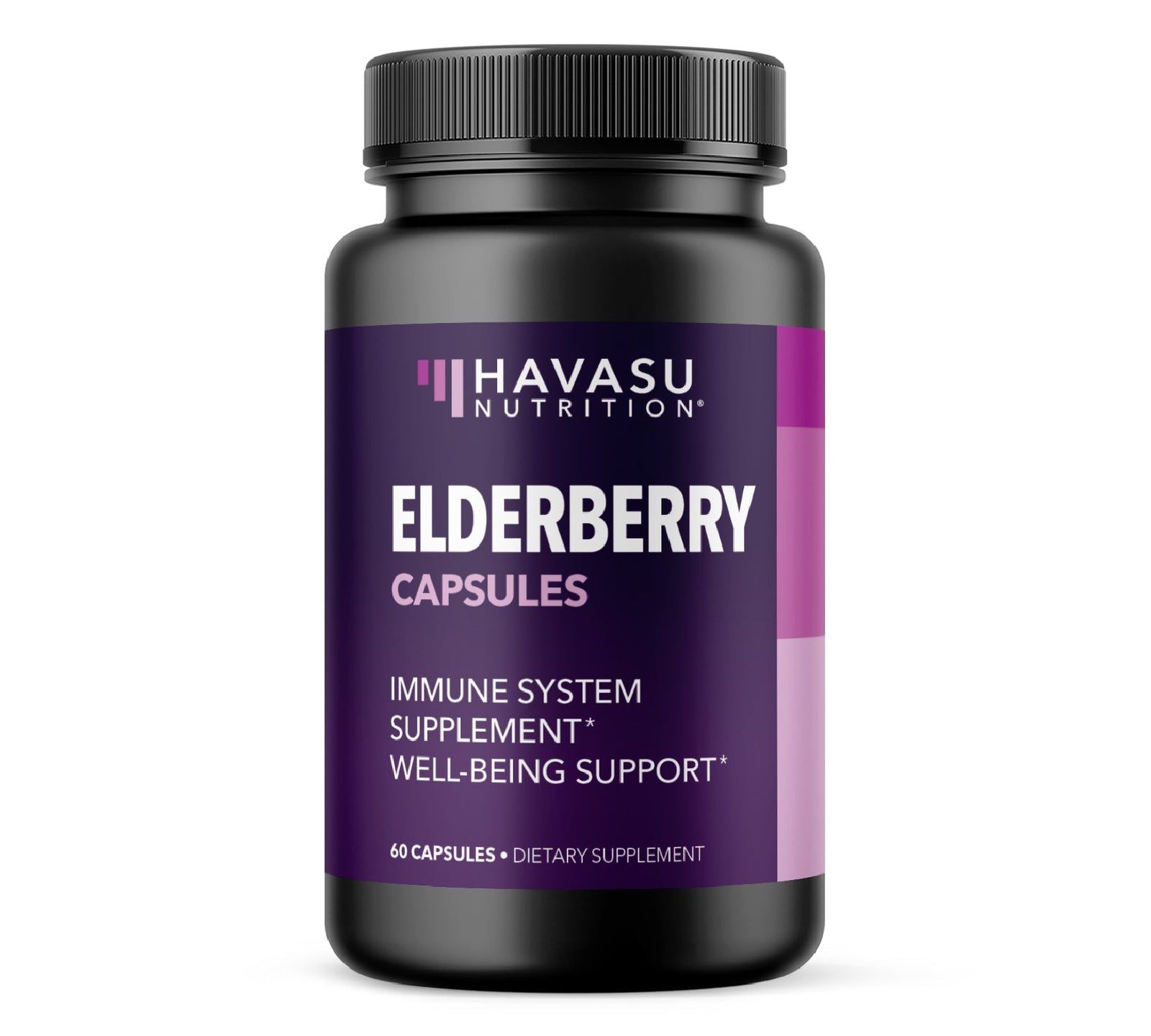 Капсулы Havasu Nutrition Elderberry Vitamins для поддержки иммунной системы, 60 шт