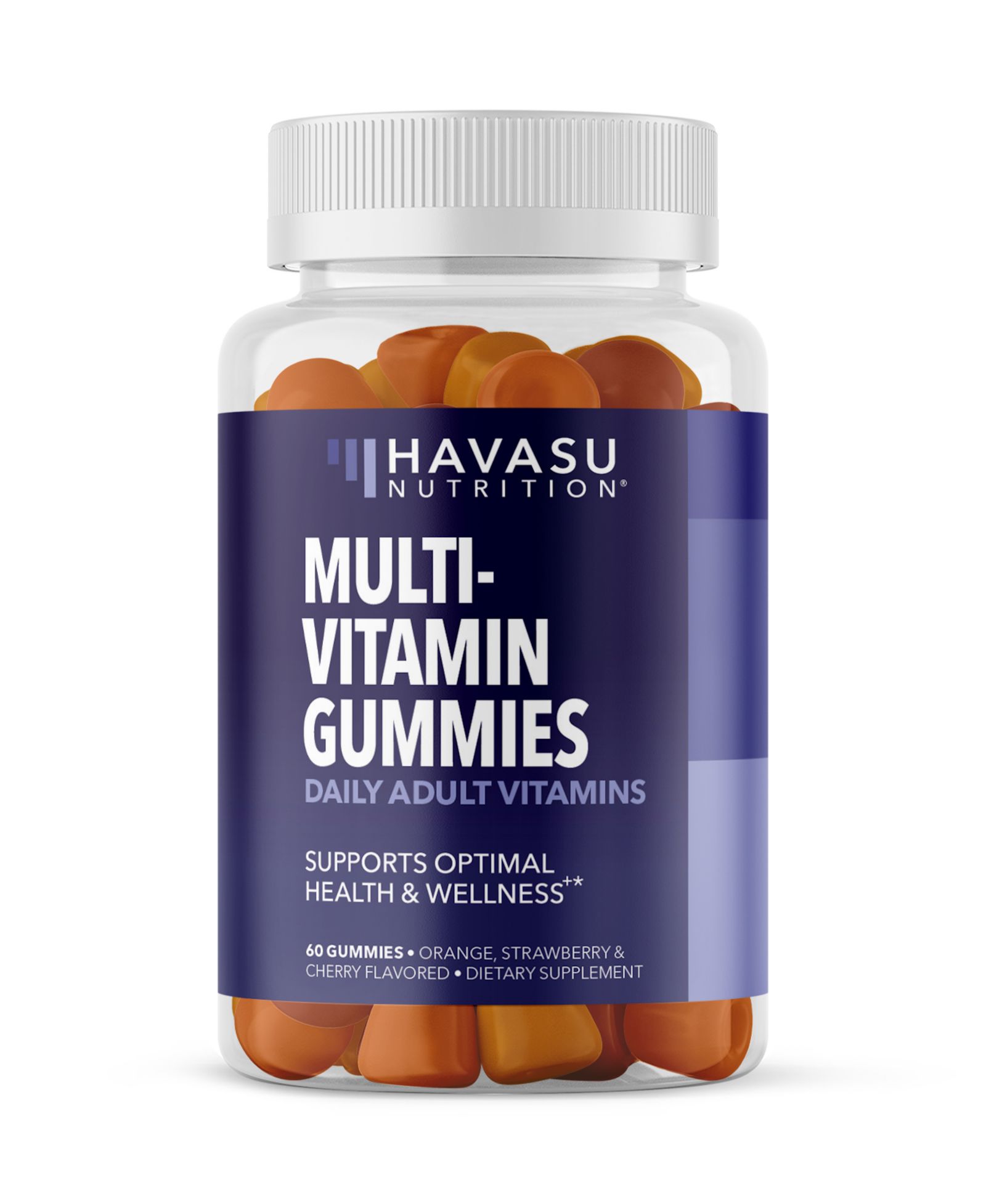 Мультивитаминные мармеладные конфеты Havasu Nutrition, Natural Fruit Flavor, 60ct