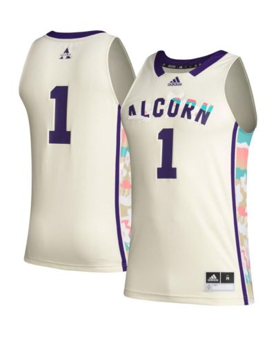 Men's adidas #1 Khaki Alcorn State Braves Honoring Black Excellence Basketball Jersey