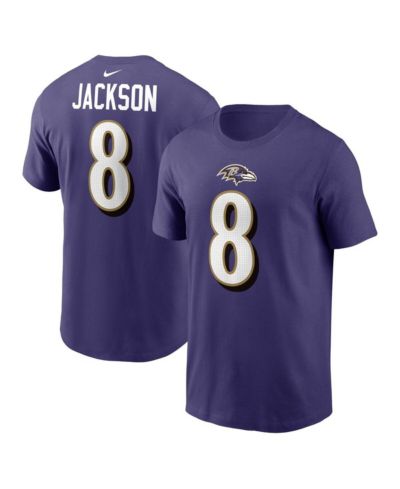 Мужская футболка Nike Lamar Jackson с именем игрока Baltimore Ravens