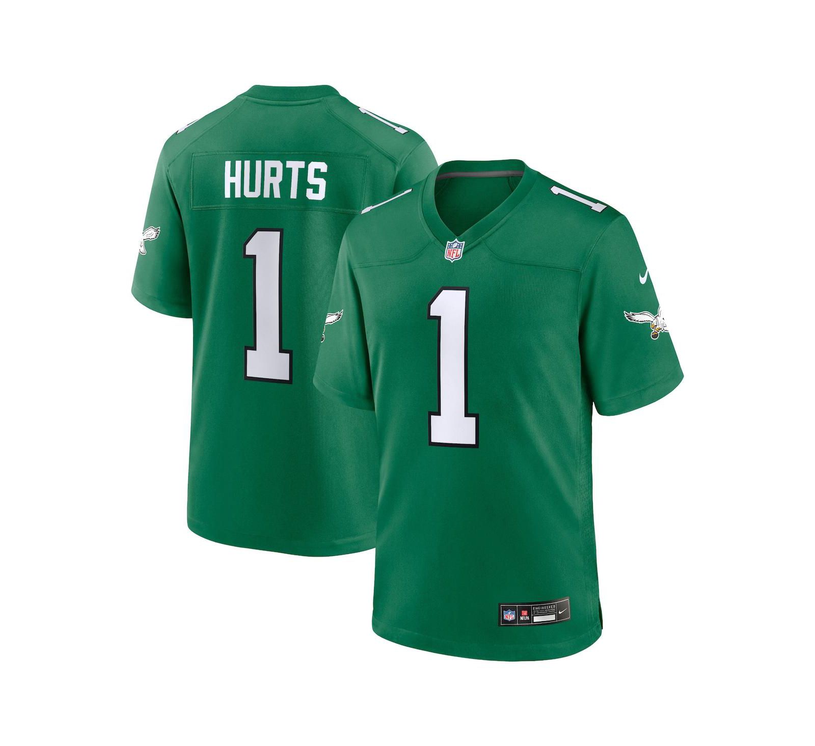 Джерси Nike Big Boys Jalen Hurts Philadelphia Eagles Alternate Player Game