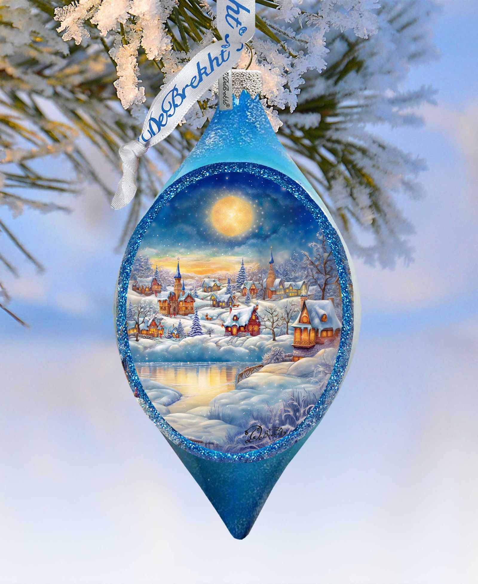 Designocracy елочные украшения G. DeBrekht Magic Christmas Night