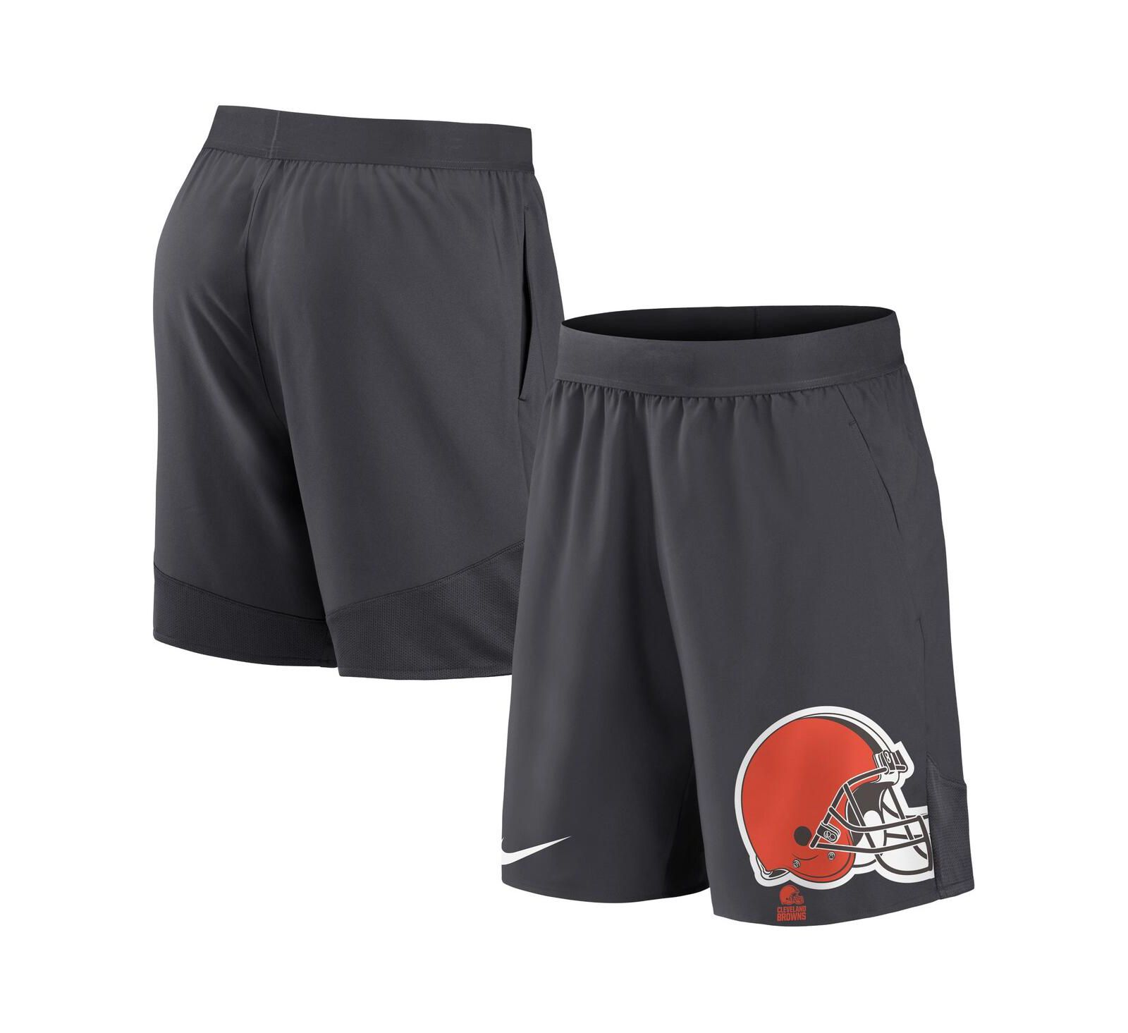 Men's Nike Anthracite Cleveland Browns Stretch Performance Shorts