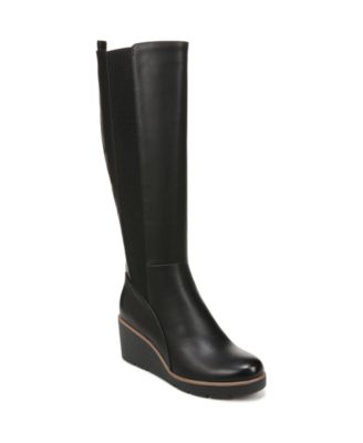 SOUL Naturalizer Women's Adrian Wide Calf Knee High Wedge Boots