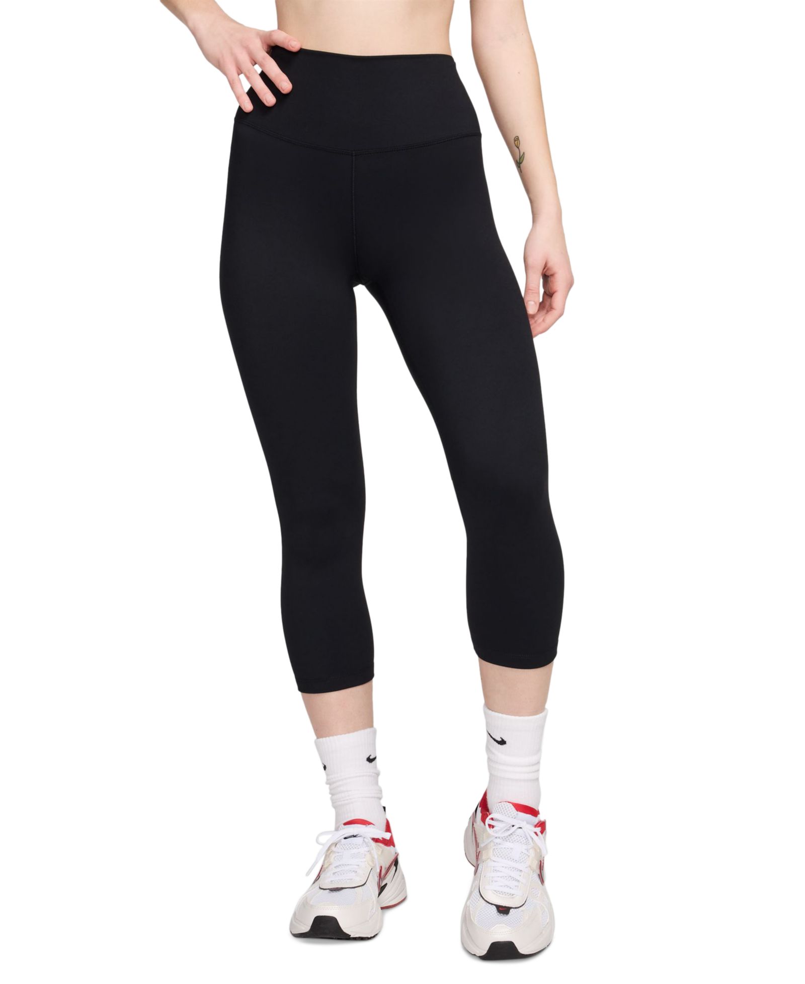 Nike Женские леггинсы One High-Waisted Cropped-Length