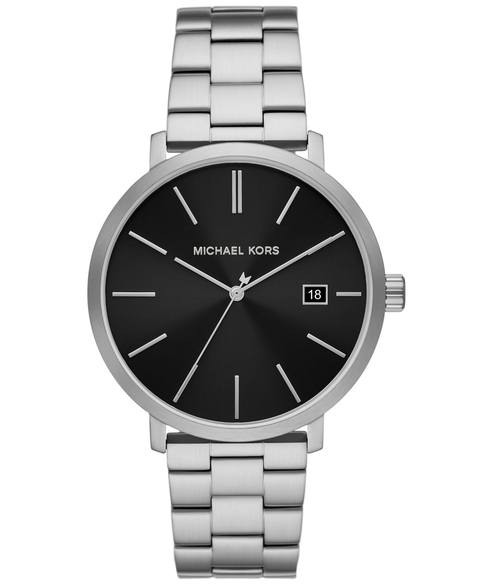 Мужские часы Michael Kors Blake Three-Hand Date Stainless Steel 42mm