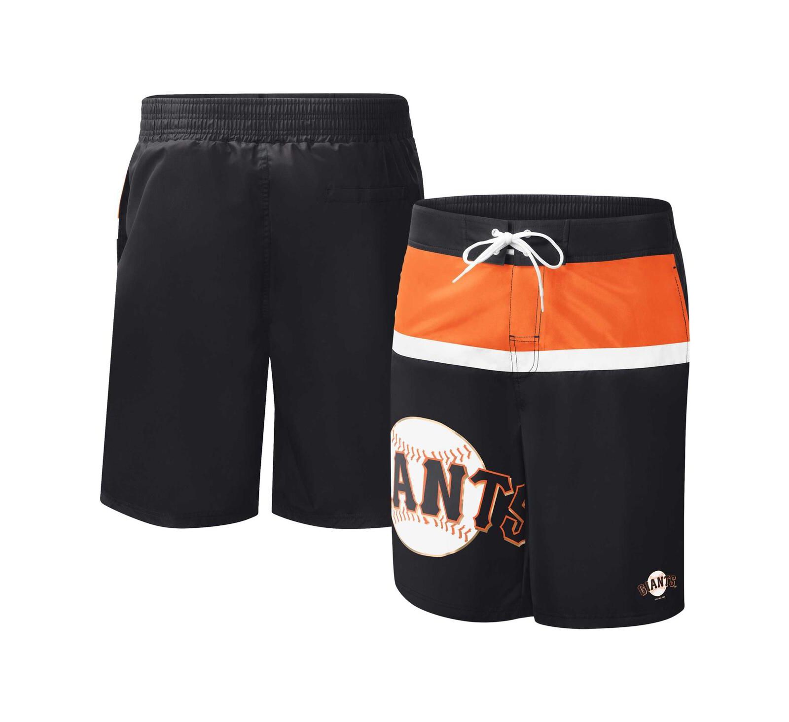 Мужские плавательные шорты G-III Sports by Carl Banks Black San Francisco Giants Sea Wind