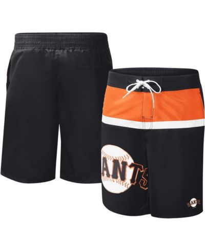 Мужские плавательные шорты G-III Sports by Carl Banks Black San Francisco Giants Sea Wind