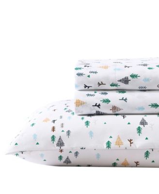 Eddie Bauer Kids Microfiber 4-Piece Sheet Set, Full