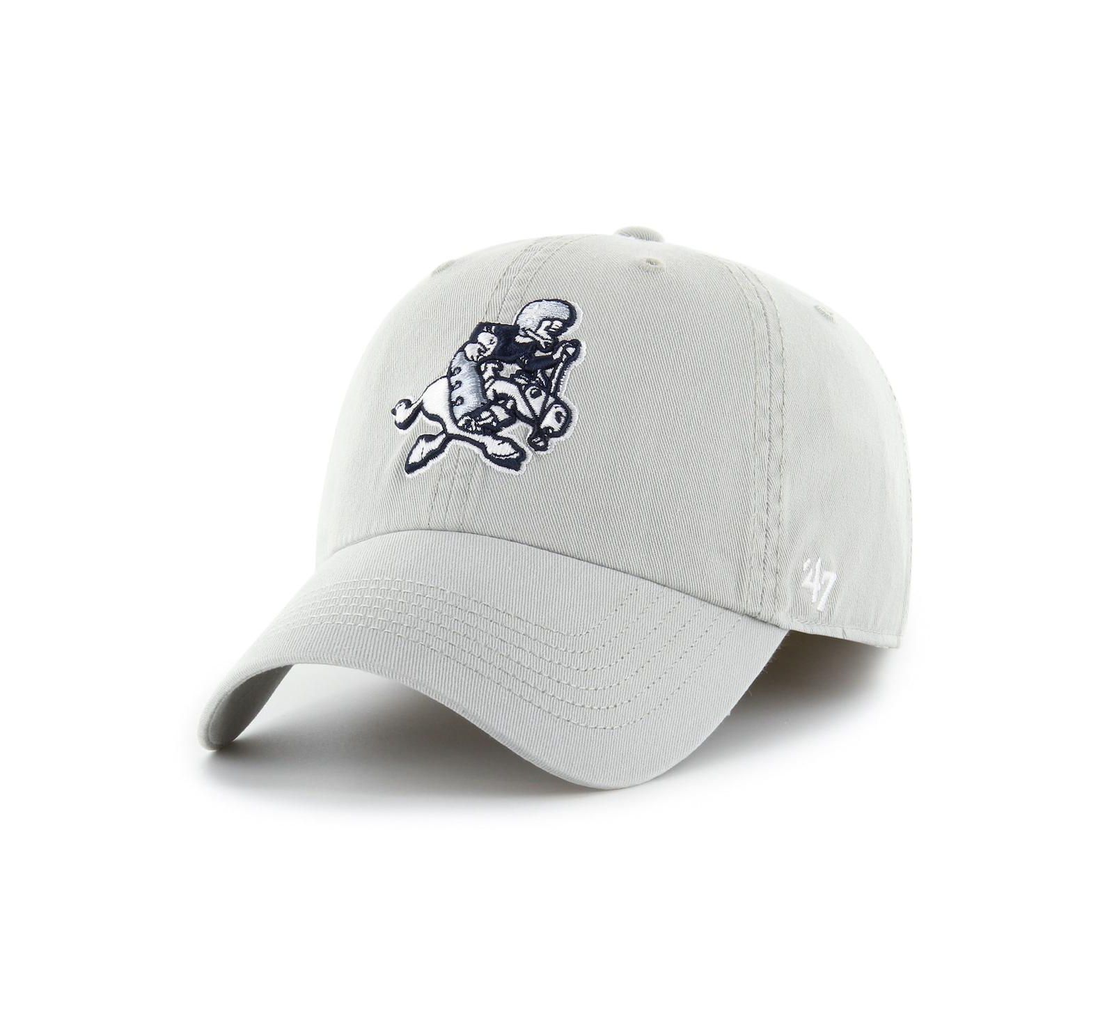 Мужская кепка '47 Brand Gray Dallas Cowboys Gridiron Classics Franchise Legacy Fitted Hat
