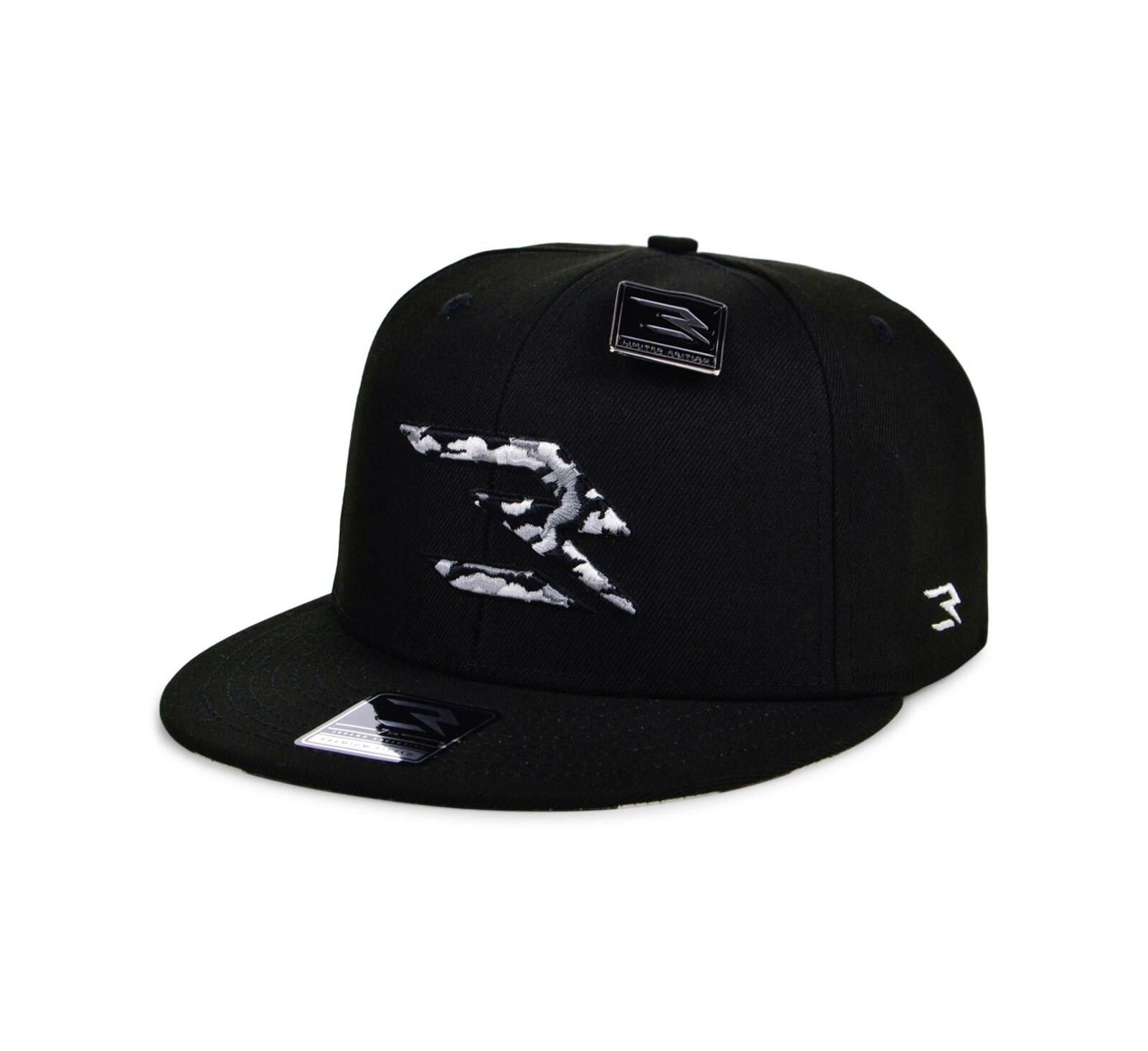 Nike Мужская кепка 3BRAND by Russell Wilson Black Camo Fashion Fitted