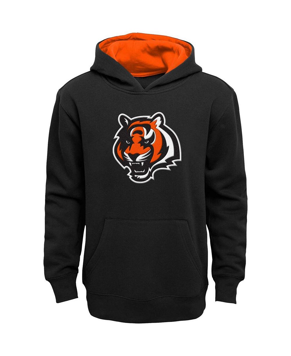 Детское худи Black Cincinnati Bengals Prime Pullover