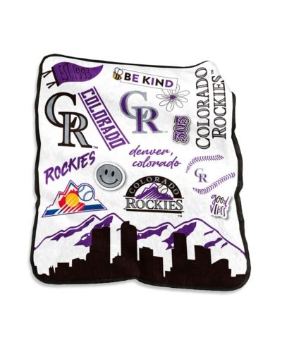 Плед Colorado Rockies Native Raschel Plush 50'' x 60''