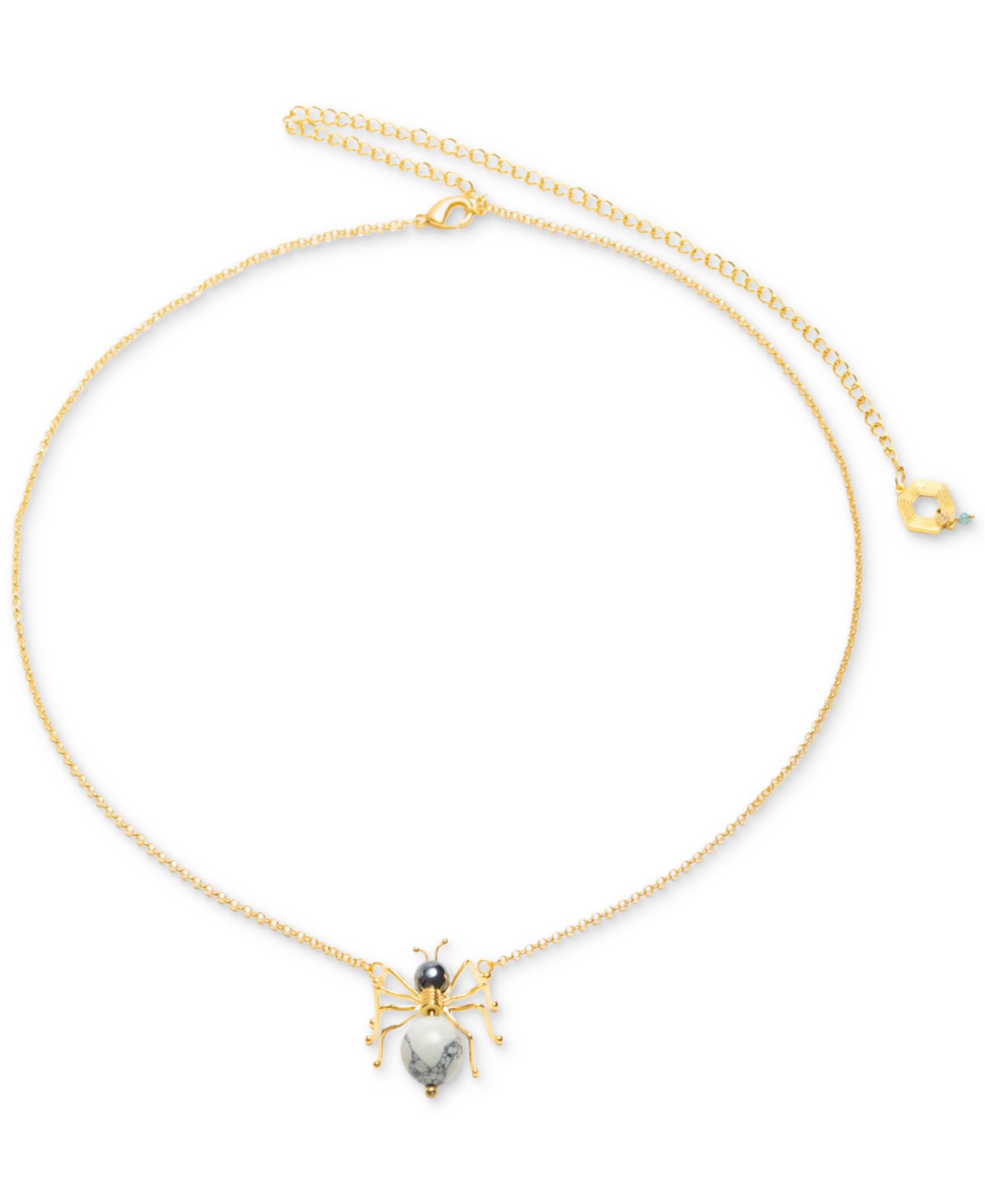 Nectar Nectar New York 18k Gold-Plated Nurubi Pendant Necklace, 24" + 7" extender