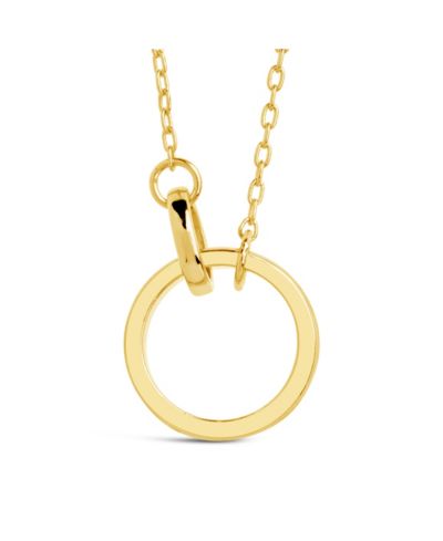 Ожерелье Sterling Forever Genuine Mother of Pearl Mishel Interlocking