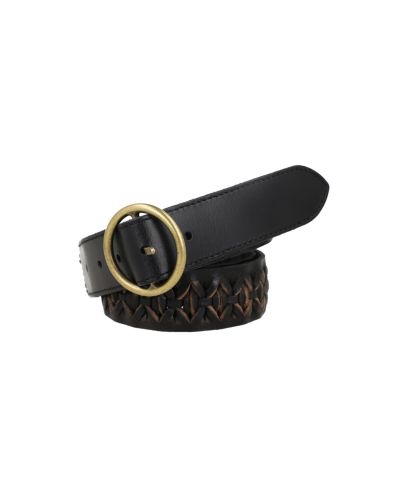 Frye Women's Woven Leather Belt