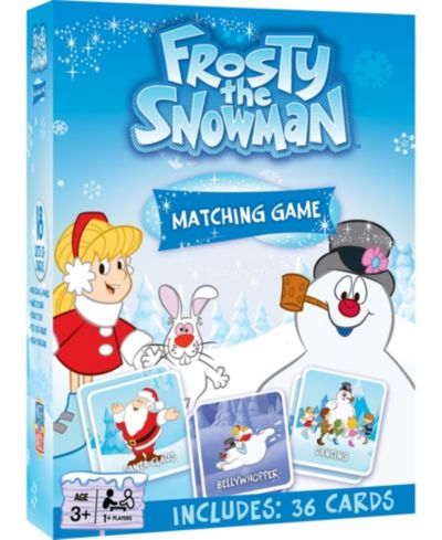 Masterpieces Puzzles Frosty the Snowman Matching Memory Card Game, Ages 3+