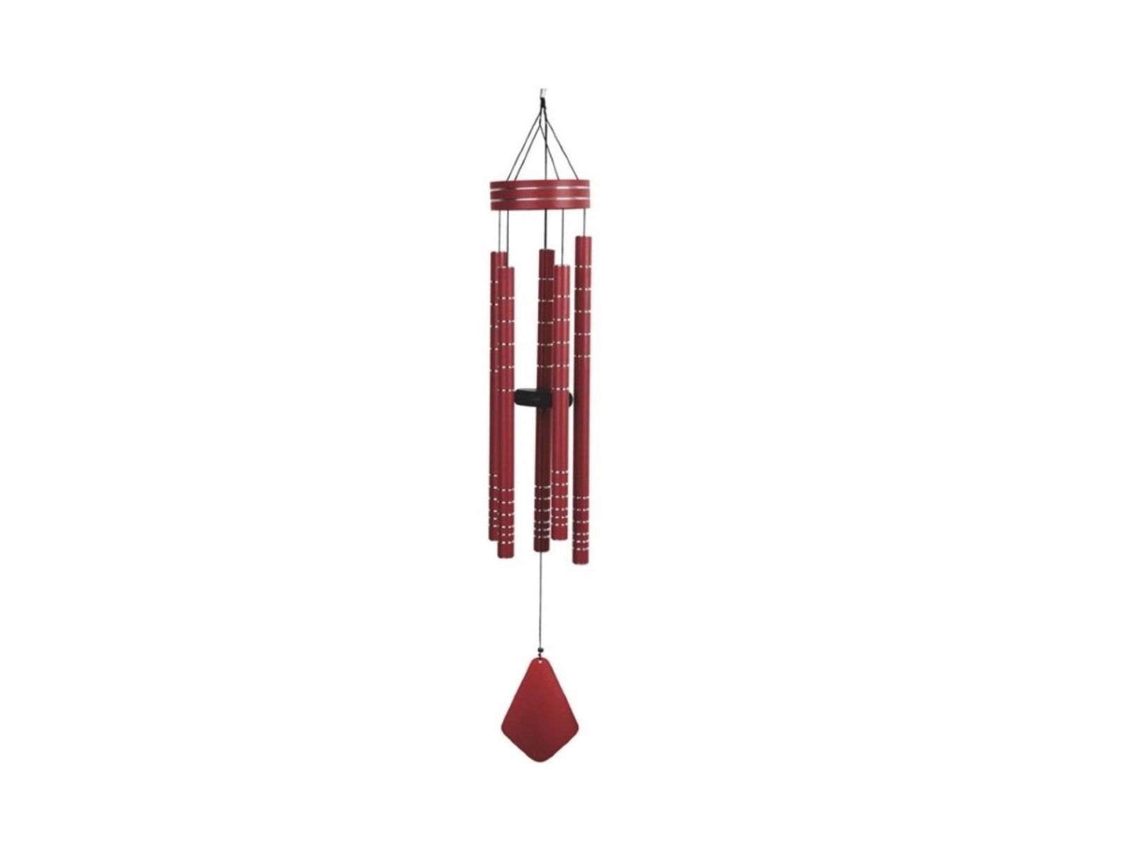 Музыкальный ветряк 40" Long Tuned Wind Chime Traditional Red Tube