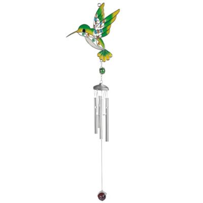 Музыка ветра FC Design Green Hummingbird Suncatcher, декор для дома