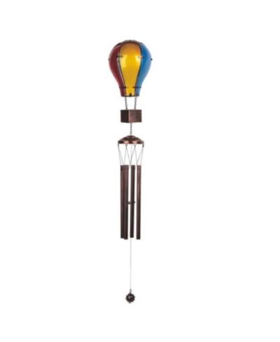 41" Long Color Glass Air Balloon Wind Chime