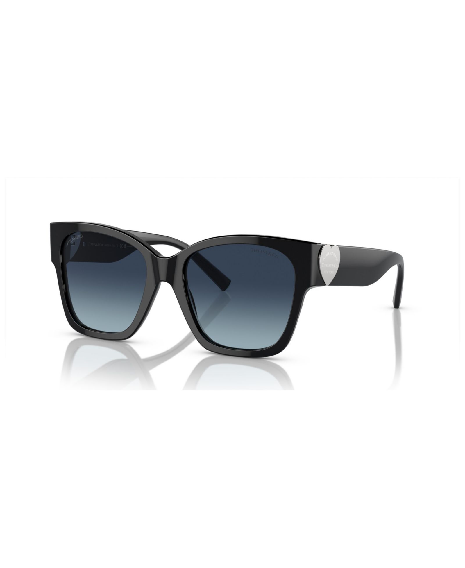 Солнцезащитные очки Tiffany & Co. Women's Polarized Low Bridge Fit, Gradient TF4216F