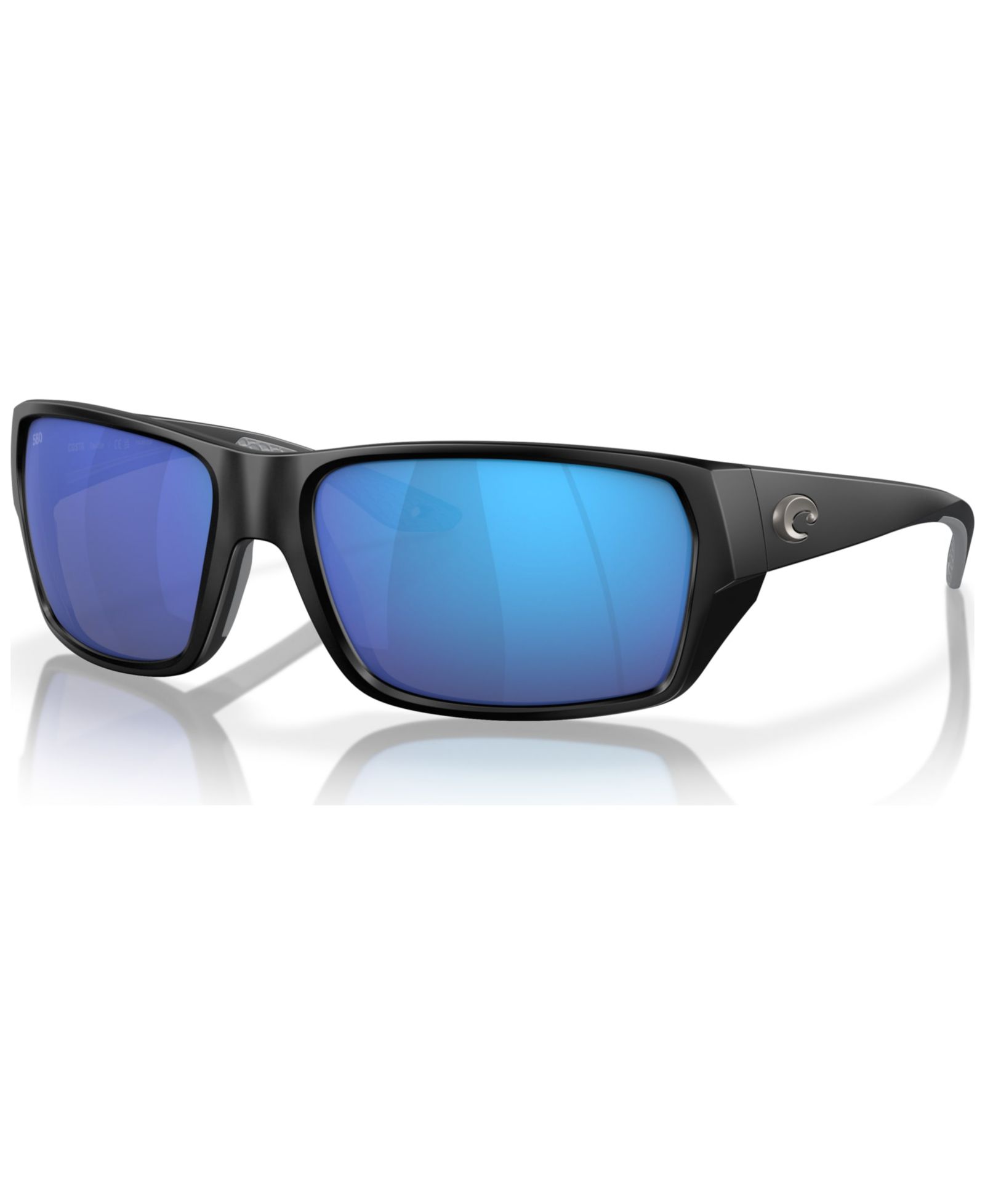 Costa Del Mar Men's Tailfin Polarized Sunglasses, Mirror 6S9113