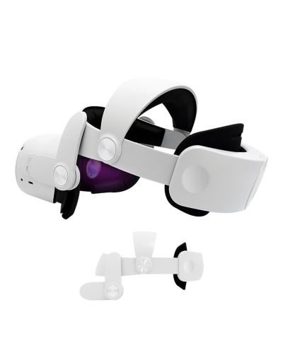 Alpha Digital Wireless Adjustable Lightweight Head Strap Replacement for Meta Quest 2