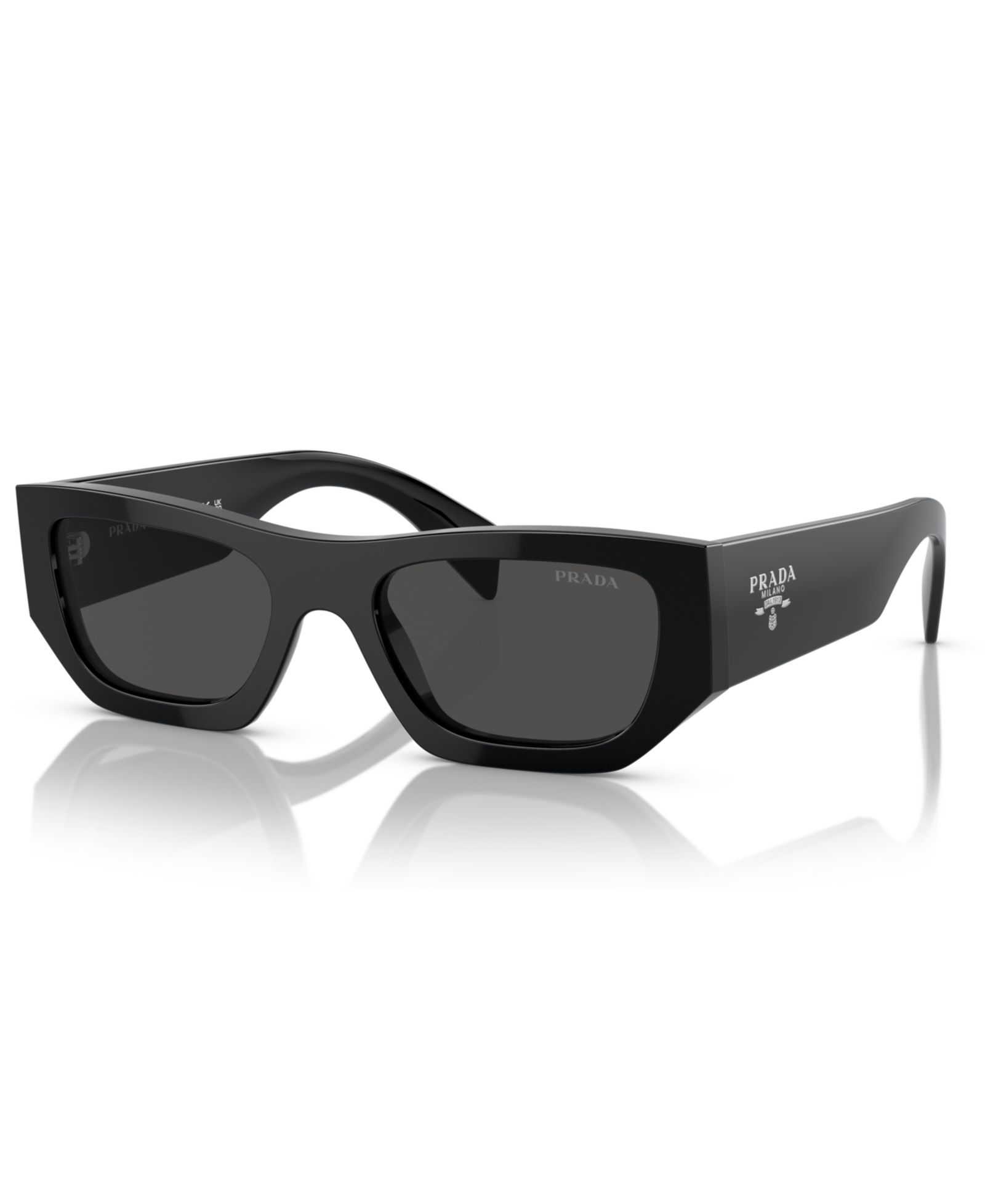 Prada Rectangular Unisex Sunglasses, PR A01S