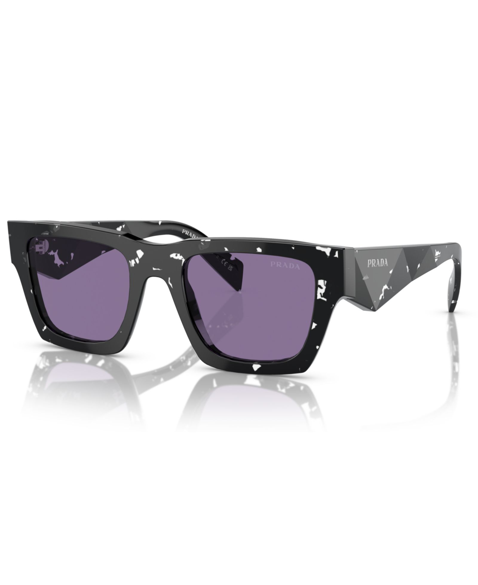Prada Symbole Round Men's Sunglasses, PR A06S