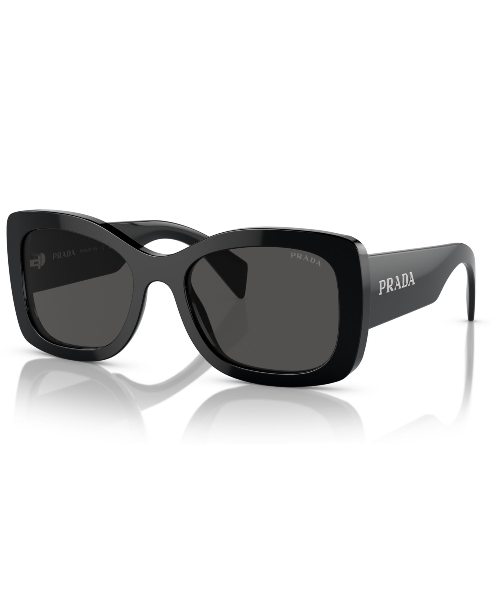 Prada Lettering Oval Women's Sunglasses, PR A08S