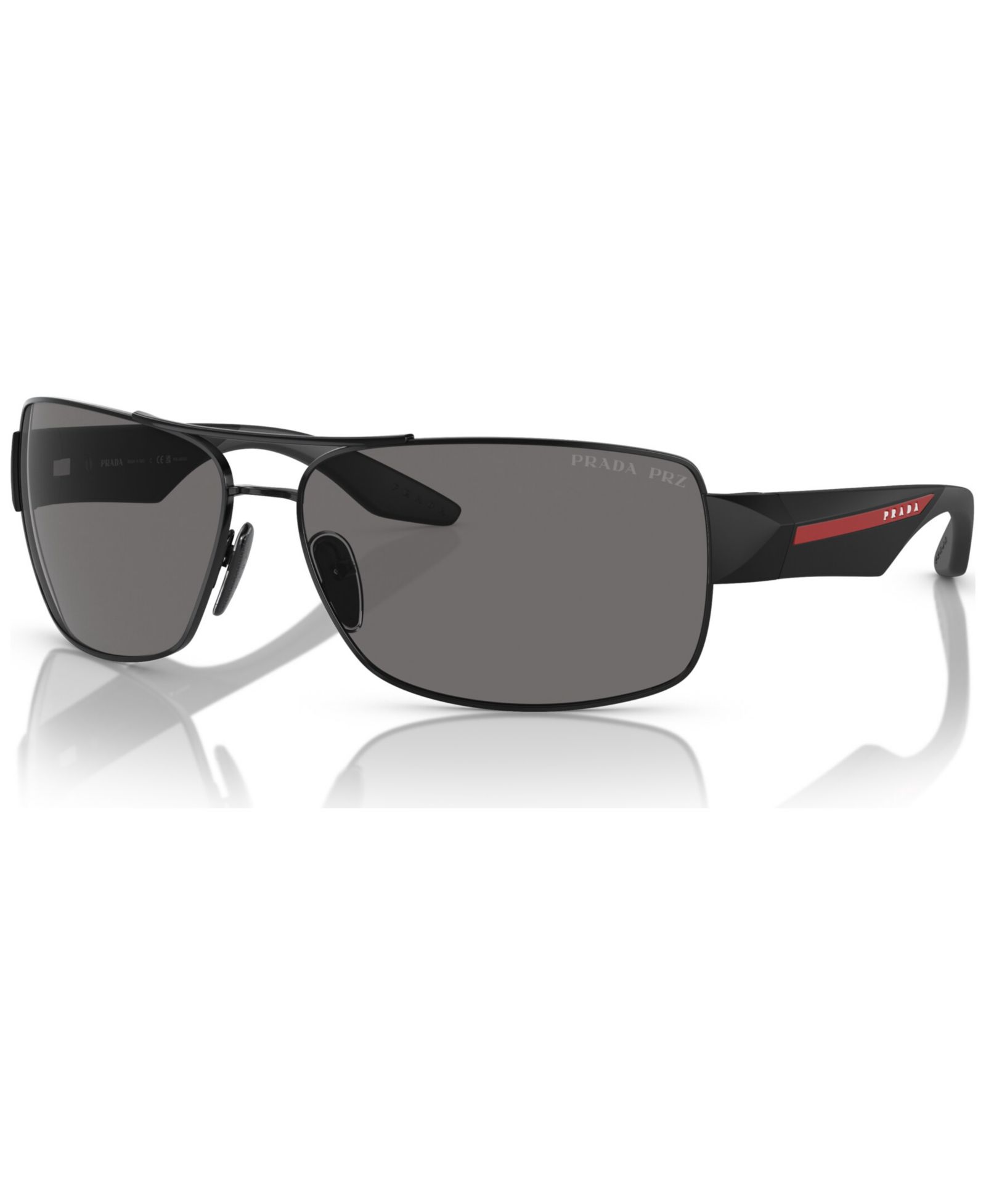 Мужские поляризованные солнцезащитные очки Prada Linea Rossa PS 50ZS
