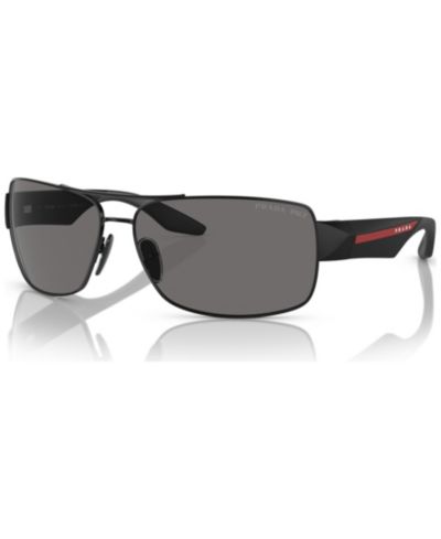 Мужские поляризованные солнцезащитные очки Prada Linea Rossa PS 50ZS