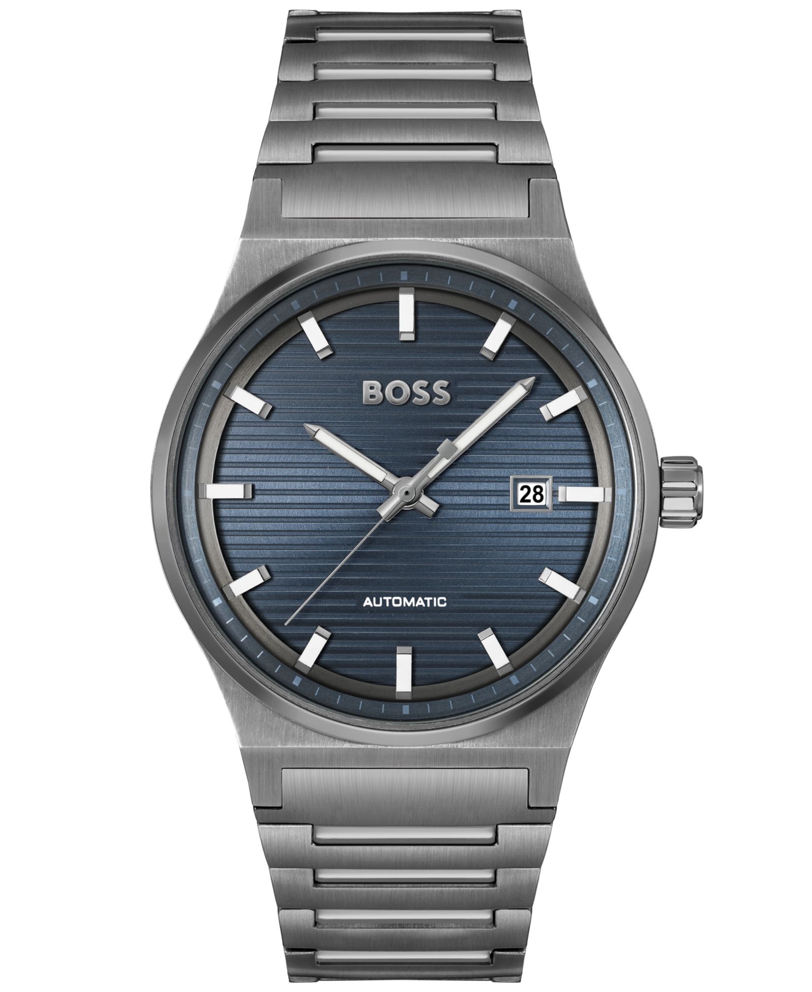 HUGO BOSS Мужские часы Candor Auto, сталь, 41mm