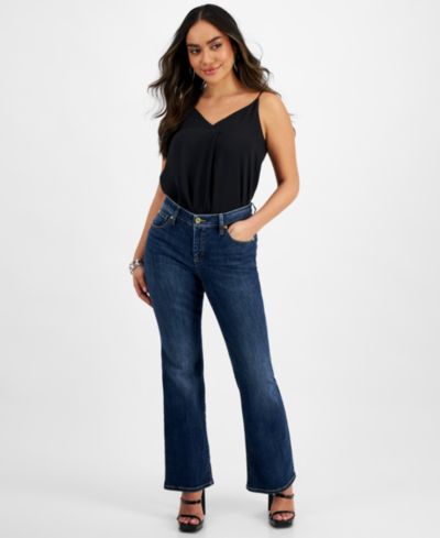 I.N.C. International Concepts Petite джинсы bootcut mid-rise