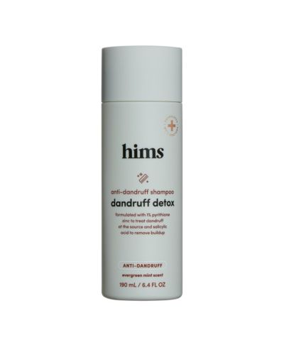 Hims & Hers Dandruff Detox Shampoo With Pyrithione Zinc 1%