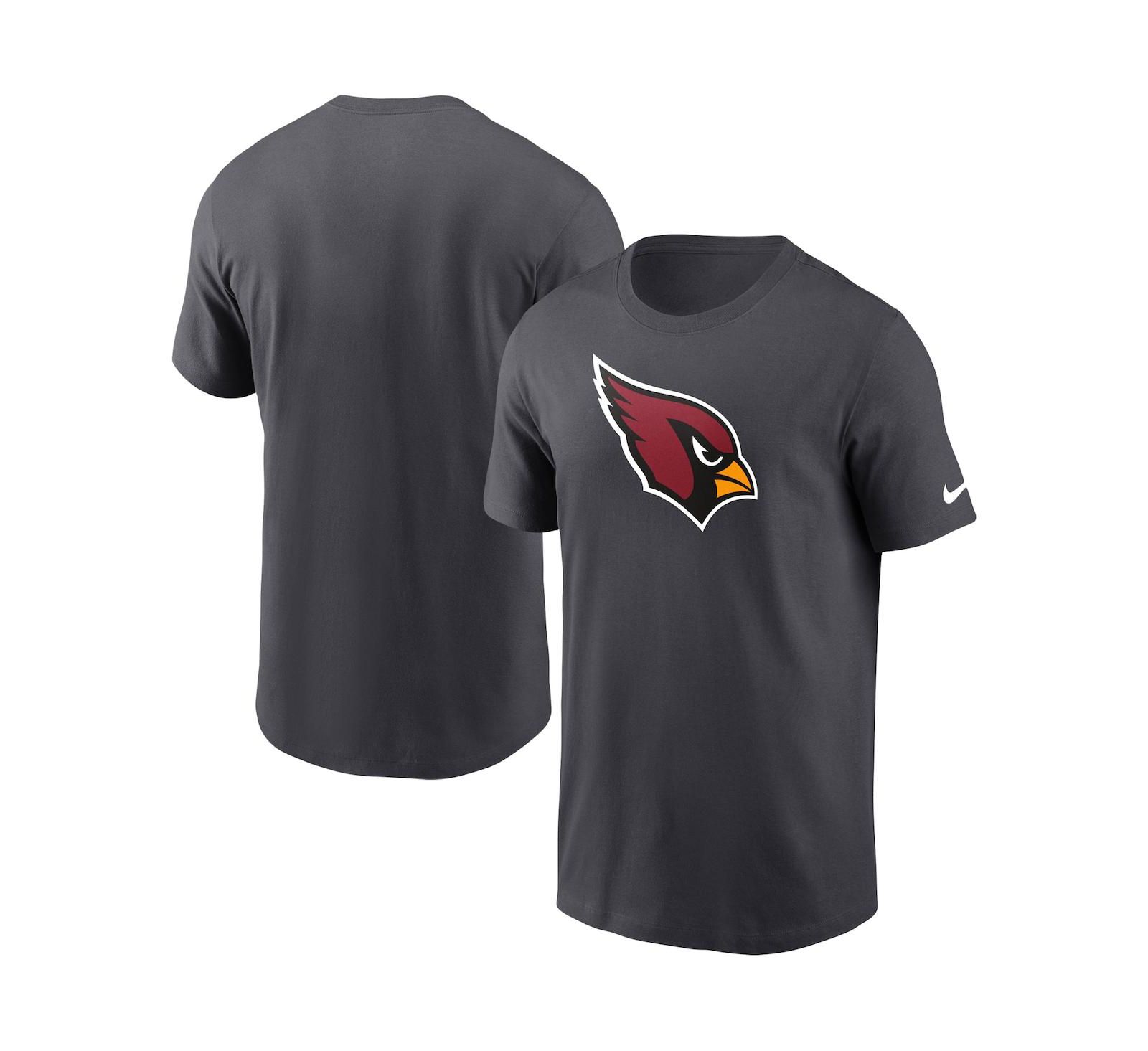 Men's Nike Charcoal Arizona Cardinals Primary Logo T-shirt