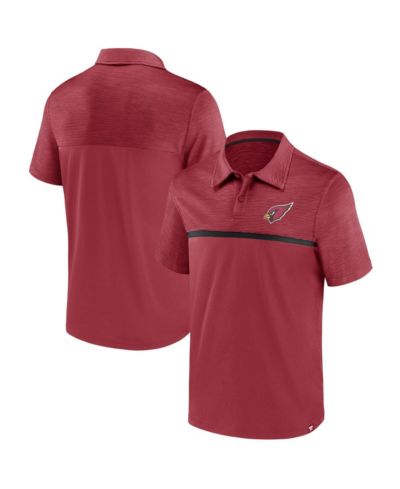 Мужской Fanatics Cardinal Arizona Cardinals Primary Polo Shirt