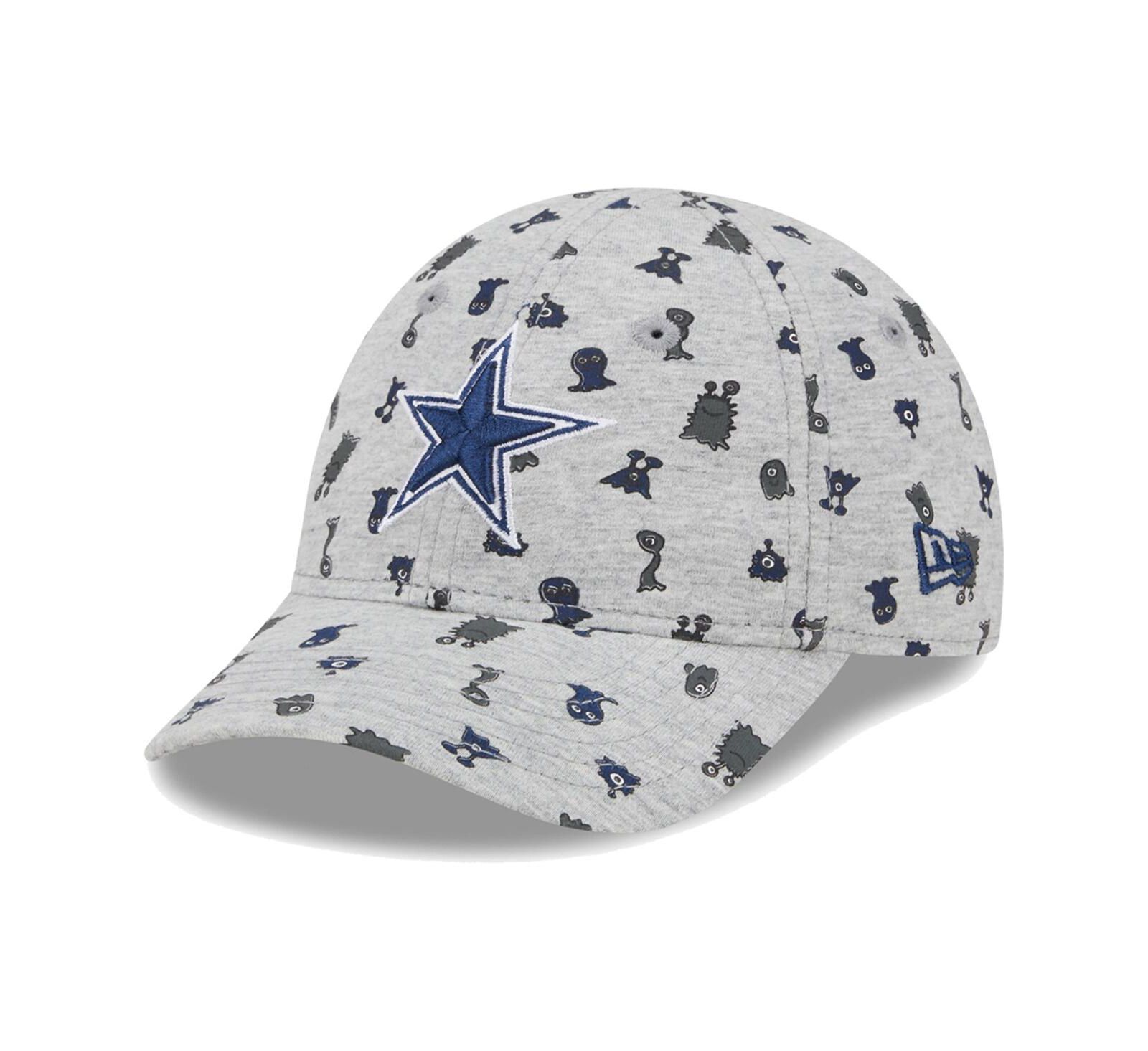 Детская кепка New Era Gray Dallas Cowboys Critter 9FORTY Flex Hat