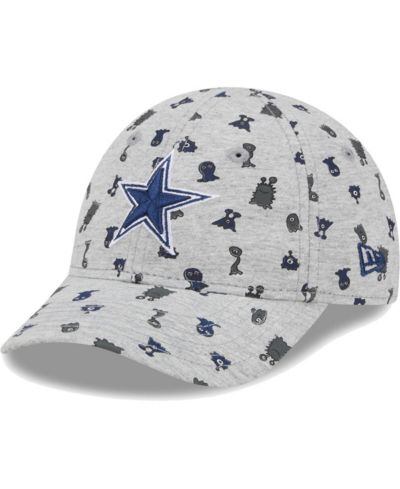 Детская кепка New Era Gray Dallas Cowboys Critter 9FORTY Flex Hat